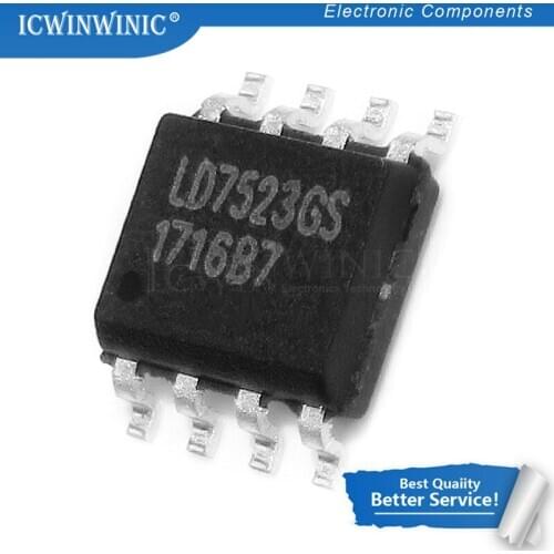 10piece LD7523GS LD7523 SOP8 offen use laptop chip new original In Stock