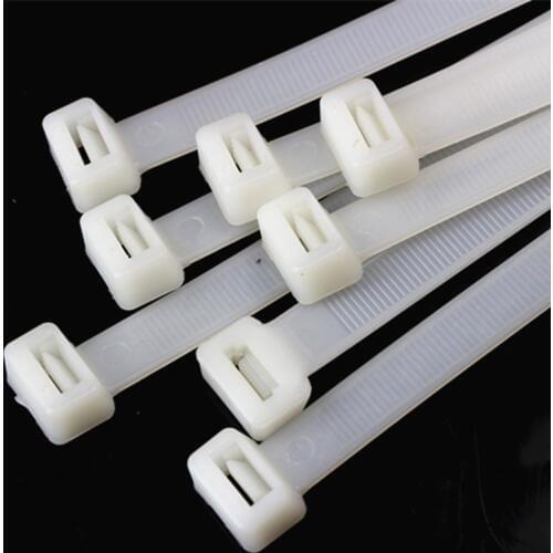 12*550mm Latching Self-Locking Zip Nylon Plastic Wire Wrap Strap Cable Tie Lock Tie Wrap High Quality cable ties 100pcs