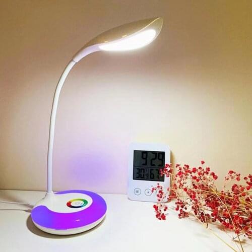 3 Levels Of Brightness LED Eye Protection Lamp Desk Lamp Kids LED Colorful Night Light Computer Study Dimmable Office Lamp