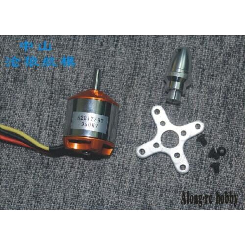 Free ship RC airplane XXD A2217 Outrunner 2217 Brushless Motor 950 1100 1250 1500 2300KV for RC 3D Aircraft Plane Multi-copter
