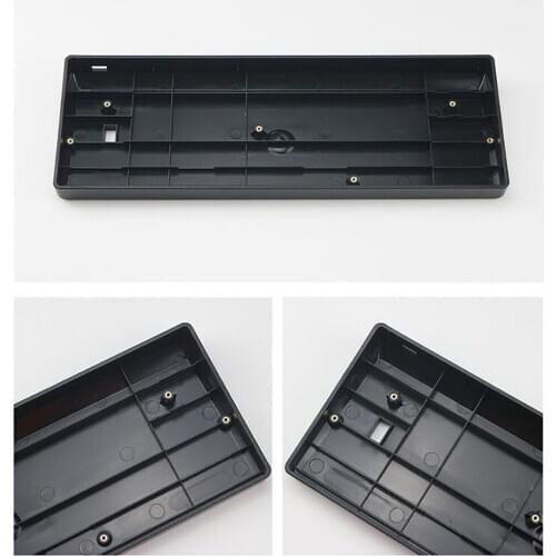 Keyboard Case Seat Mechanical Keyboard Shell Plastic Frame Case Shell Housing for GH60/POKER2/FACEU