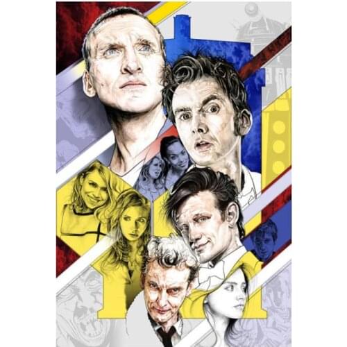 Doctor who diamond painting full drill movie figure daimond embroidery cross stitch men home decor picture rhinestone large size