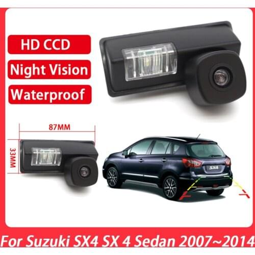 Rear view camera Full HD Night Vision Reverse backup Camera For Suzuki SX4 SX 4 Sedan 2007 2008 2009 2010 2011 2012 2013 2014