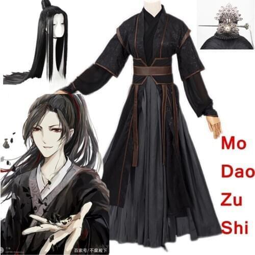 Anime MO DAO ZU SHI Song Zichen Cosplay Sha Po Lang Chang Geng Costume Tian Guan Ci Fu He Xuan Cosplay Suit Hanfu Costumes Adult