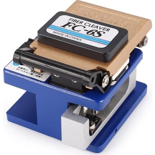 Metal Fiber Cleaver FC-6S Fiber Optic Cable Cutter Cold Aluminum Fiber Knife Cutting Used in FTTX FTTH FC-6S Fiber Cleaver Tool