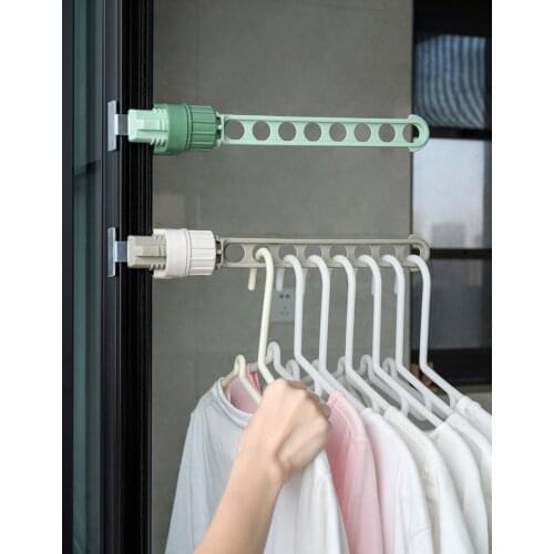 Outdoor Business Trip Portable Window Frame Clothes Hanger Portable Indoor Window Drying Rack Indoor Hanging Rack For Clothes