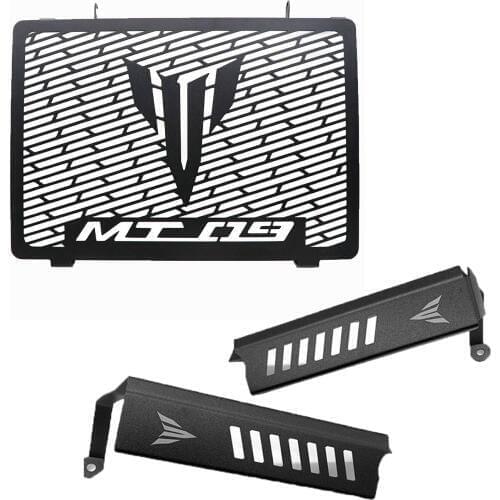 Pair MT09 2013-2016 /for Ya-m-a-h-a FZ09 Radiator Grille Guard Water Cooler Guard Cover Protector (Matte Black)