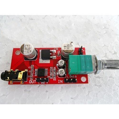 MAX4410 micro amplifier board 1.8v-5v for Pre-amplifier NE5532