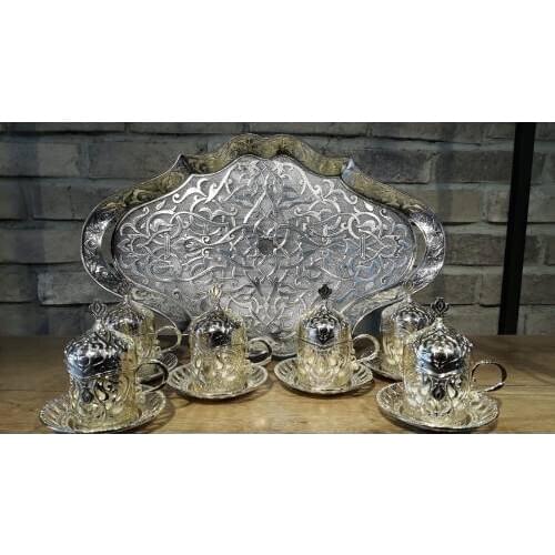 Coffee Cup Pad Ottoman Pattern Zinc Alloy 6 Personality coffee pot coffeware set colander coffie filter