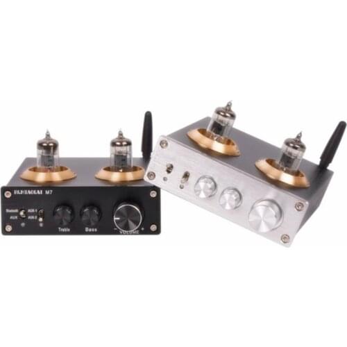 PJ.MIAOLAI M7 Pre-Amplifier Fever HiFi Pure Bile 2CH PreAmp 6J1 Electron Tube