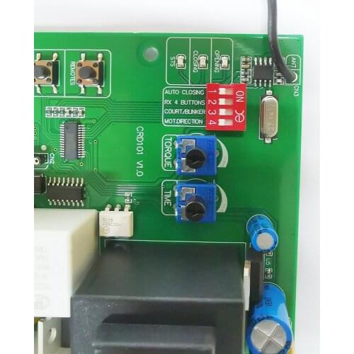 Universal version AC120v 230V circuit board control card mother board plate for sliding gate opener motor