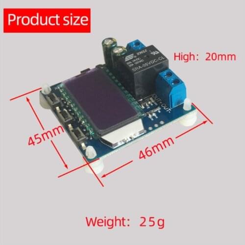CD60L Solar Battery Charger Controller 12V 24V 48V Charging Discharge Control Module Under voltage Current protector Board