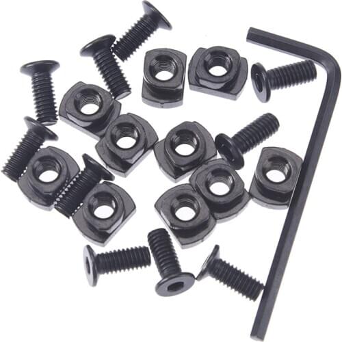 10Pcs Screw And Nut Replacement For MLOK Handguard Rail Sections Hunting
