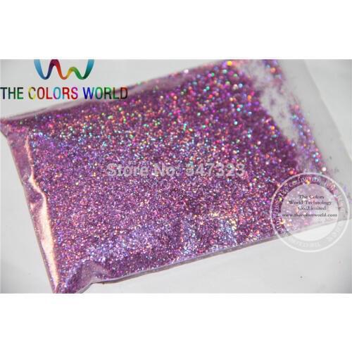0.4MM Laser Peach Color holographic Glitter dust nail tools or other art Decoration sequins