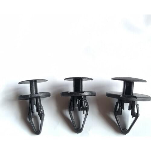 20pcs Universal Car Fender Fastener Push Type Rivet Fixed Clamp Plastic Retaining Clips For Ford Buick Chevrolet Cruze