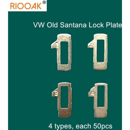 200pcs/lot Car Lock Reed Locking Plate For VW Old Santana (4 Types Each 50pcs) Auto Repair Accessaries Kit Free Shipping