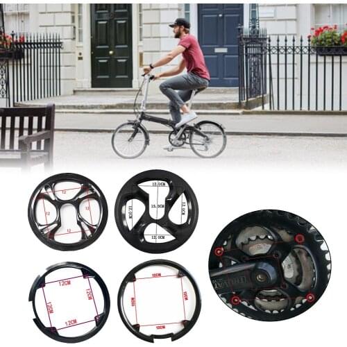 48T 12cm MTB Bicycle Bike Crankset Chain Wheel Cover Guard Protector Cycle Parts Crankset Protective Cover Chain Guards