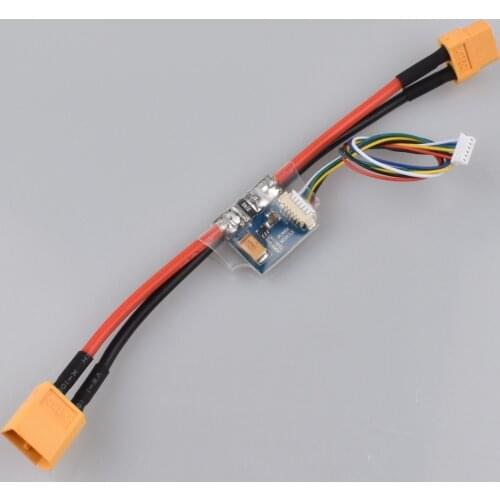 APM / PIX / Pixhawk Flight Control current sensor T plug XT60 plug galvanometer supply module is factory calibrated