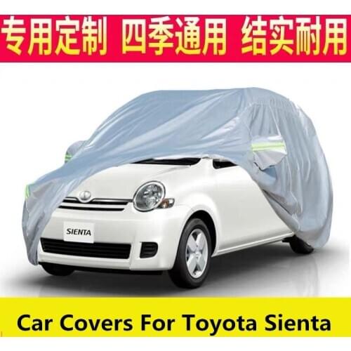 Car Covers For Toyota Sienta Sun and rainproof car cover Previa Car exterior protective cover