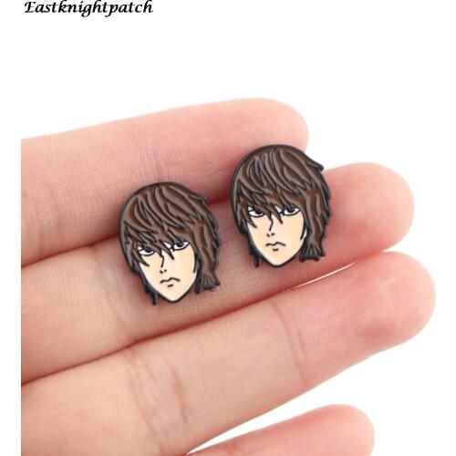 E2553 Cartoon Man Stud Earrings Fashion Girls Women Jewelry Accessories