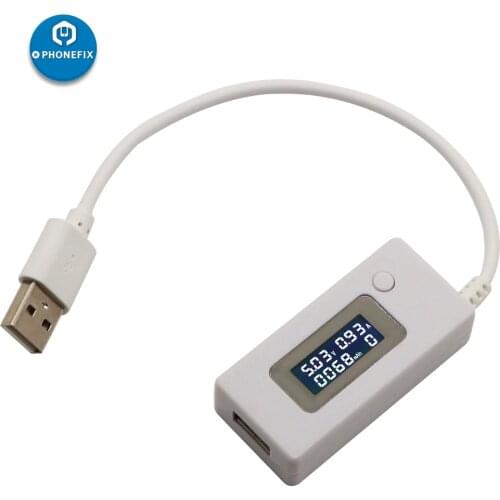 Mobile Phone Repair USB Tester Voltage and Current Tester Voltmeter Meter Current Meter Digital USB Multimeter Tester Detector