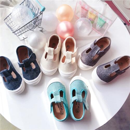 Toddler Boy Shoes 2021 Summer Kids Shoes for Girls Candy Color Childrens Casual Canvas Sneakers Soft Bottom Shoes Fashion Shoes