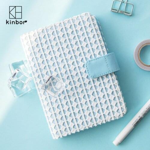Kinbor Hand Account Notebook Self-Filling Schedule Plan Notebook A5 A6 Creative Small Fresh Journal Stationery Office School