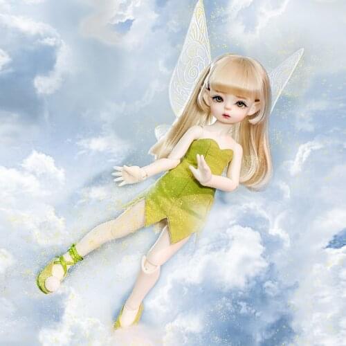 New Arrival doll bjd Shuga Fairy Soo elf ear 1/6 movable Jointed fullset complete professional makeup Girl Birthday Gift