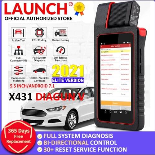 LAUNCH X431 Diagun V OBD2 Auto diagnostic tool full systemCode Reader scanner OBDII OBD Scan tool Update Online