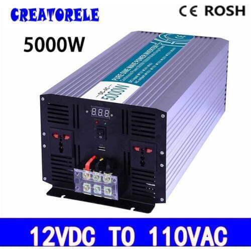 P800-121 800W pure sine wave powerr inverter 12v to110 voltage converter,solar inverter LED Display