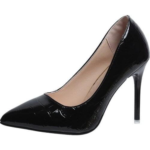 Кожаные туфли-лодочки TGHDOF China At AliExpress