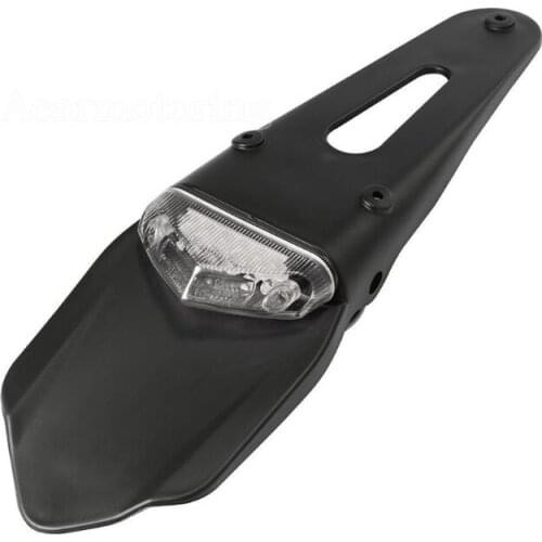 X7AE Motorcycle LED Tail Light Rear Stop Brake Lamp Universal for Enduro CR EXC WRF 250 400 426