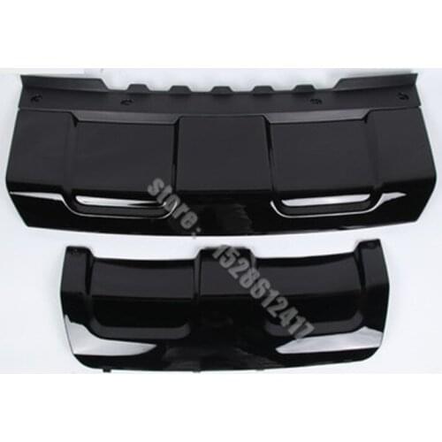 For Range Rover Sport 2014-2017 ABS plastic Front Rear Bumper Skid Protector Guard Plate Cover Car Styling