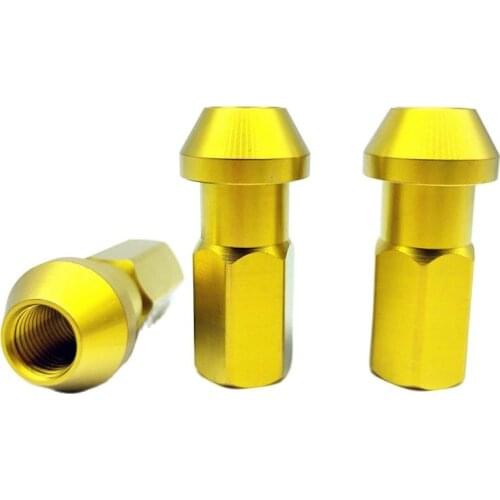 Factory direct selling GR5 Titanium alloy automobile hub nut colorful titanium wheel lug nuts best price