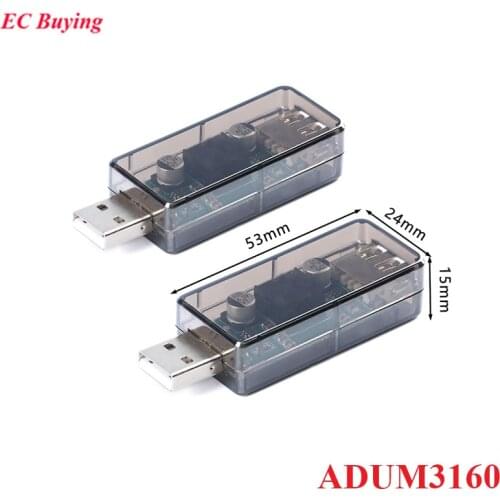 2pcs ADUM3160 USB Isolation Board USB Digital Signal Audio Power Isolator Module 1500V