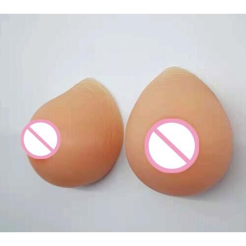 1200G Silicone Fake False Breast Cross Dresser Silicone Breast Form Silicone Breast Chest Prosthesis for Stransgender