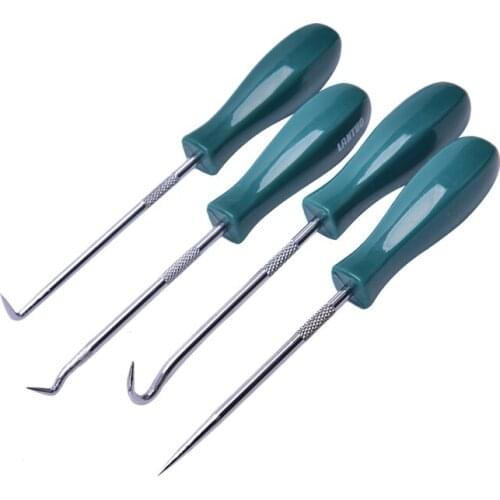 4PCS Car Oil Seal Screwdrivers Set O-Ring Seal Gasket Puller Remover Pick Hooks