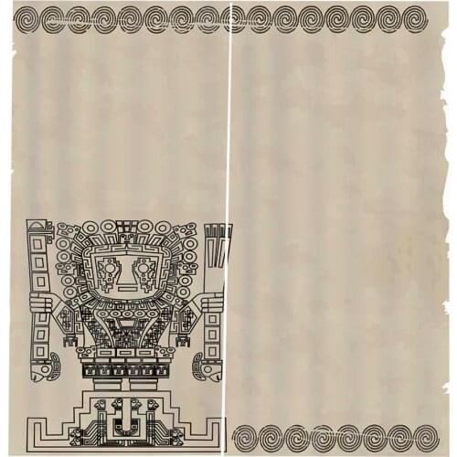 Customized size 3d Robot Curtains for living room bedroom blackout curtains home drapes