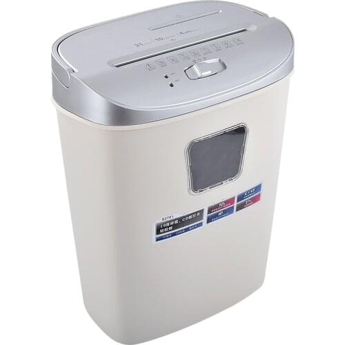 Qixin S2701 shredder office mini household pellet electric small power paper file shredder commercial portable waste shredder
