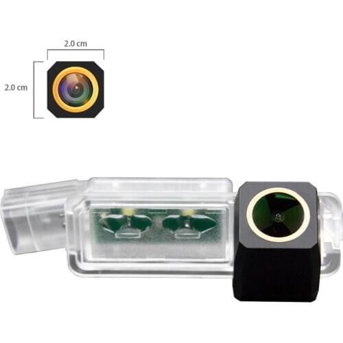 For SEAT Ibiza 6J SEAT Ibiza FR Seat Leon Seat Leon 5F ,Rear View Camera Backup Camera Night Vision HD 1280*720P Golden Camera