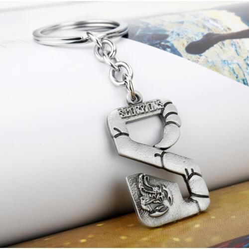 Rock Music Band Scorpion Keychain Metal Key Ring Chain Men Jewelry Car Backpack Keyholder llaveros