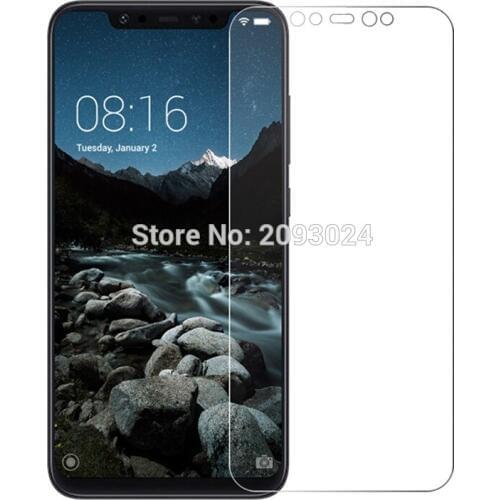 2pcs 2.5D 0.26mm 9H Front Tempered Glass For Xiaomi Mi 8 Mi8 6.21" Screen Protector Toughened protective film For Xiaomi Mi 8