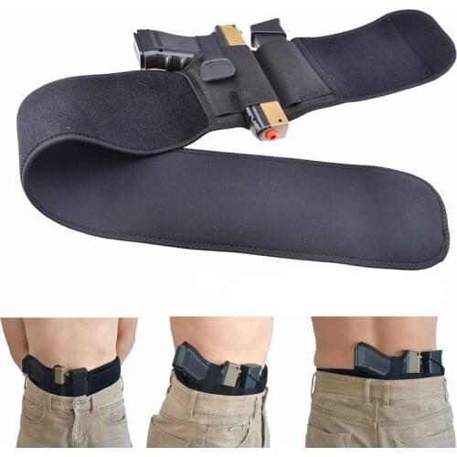 Gun Waist Holster Hidden Universal Gun Holder Removable Pistols Rifle Holster for Glock 17 19 Outdoor Hunting Tactical Equipment