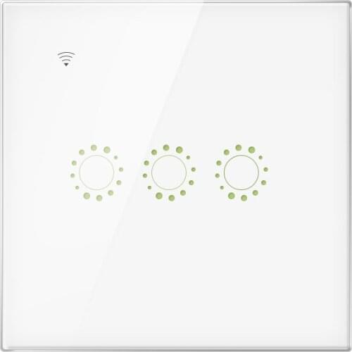 1/2/3 Gang RF433Mhz Remote Controller for Sonoff RF433.92MHz Switch/Device,Touching Pannel,Power by CR2025 Battery