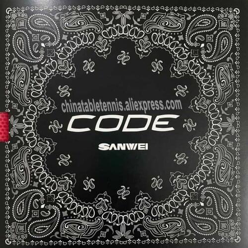 Sanwei CODE Long Pimples Out Table Tennis PingPong Rubber without Sponge