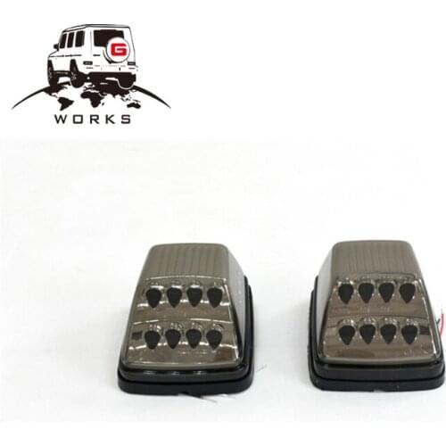 LED turning light black silver for G class W463 G500 G350 G63 G65 1990-2018y
