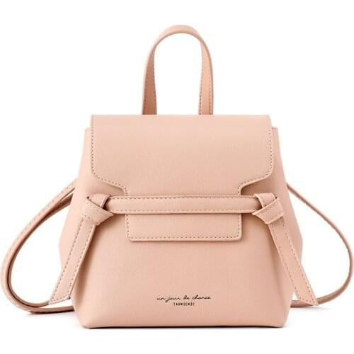 Women Leather Backpacks Pure High Quality Female Vintage Backpack For Girls School Bag Travel Bagpack Ladies Back Pack Sac A Dos