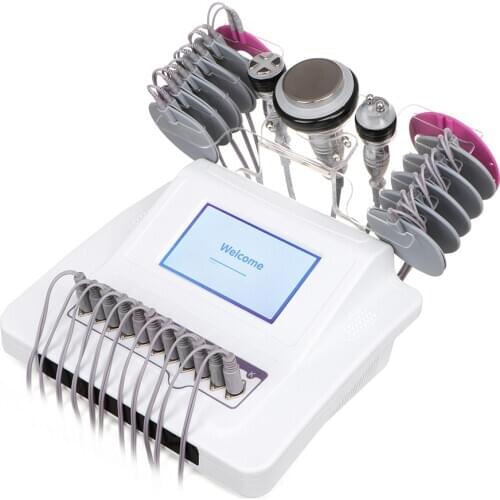 3 In 1 EMS Muscle Training Unoisetion 40K Rf Weight Loss Slimming Body Line Shaping Beauty Machine
