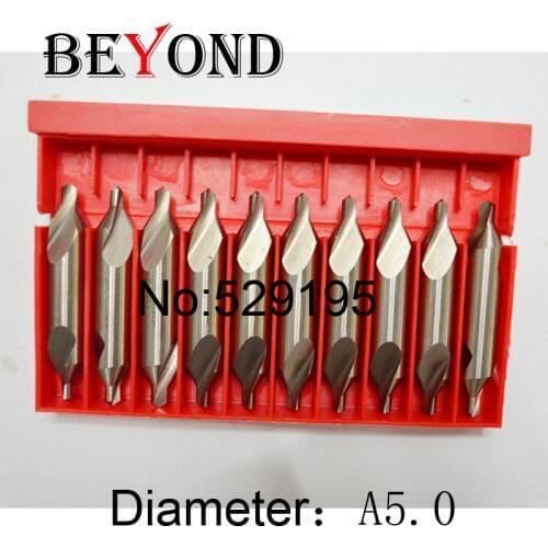 A5.0 Brand New 10 A-type Centre Drill Holder Countersinks Bit Set Pilot Drill Bit Boring Bar Guaranteed 100
