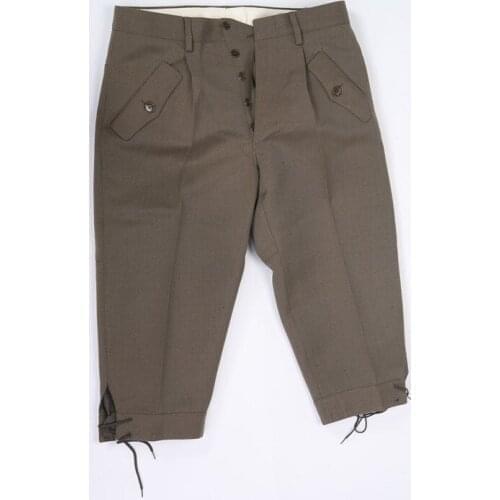 Alpine camping hiking pants soft air zuava military winter wool